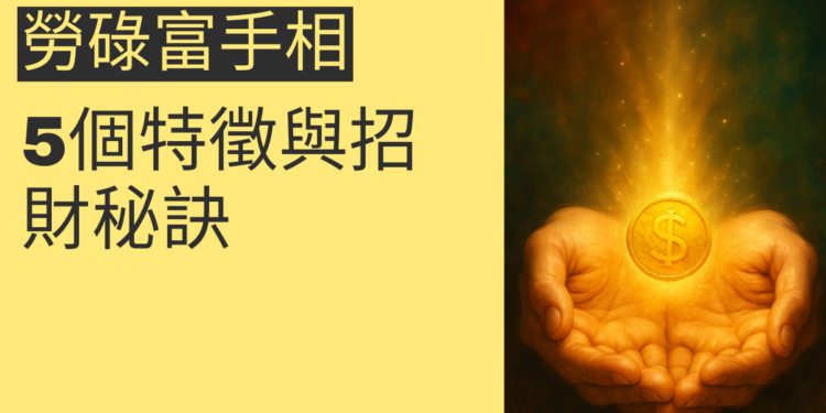 解讀勞碌富手相:5個特徵與招財秘訣