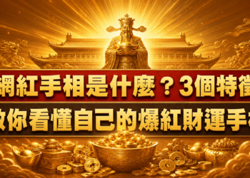 網紅手相是什麼？3個特徵教你看懂自己的爆紅財運手相