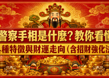 警察手相是什麼？教你看懂4種特徵與財運走向（含招財強化法）