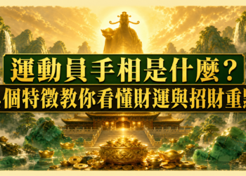 運動員手相是什麼？4個特徵教你看懂財運與招財重點