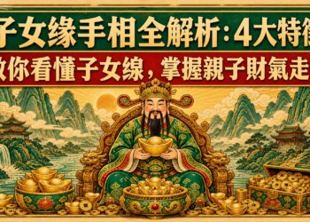 子女緣手相全解析：4大特徵教你看懂子女線，掌握親子財氣走向