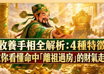 收養手相全解析：4種特徵教你看懂命中「離祖過房」的財氣走向