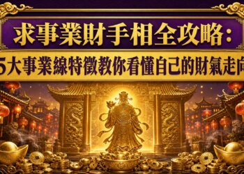 求事業財手相全攻略：5大事業線特徵教你看懂自己的財氣走向
