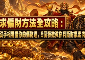 求偏財方法全攻略：從手相看懂你的偏財運，5個特徵教你判斷財氣走向