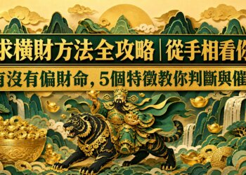求橫財方法全攻略｜從手相看你有沒有偏財命，5個特徵教你判斷與催旺