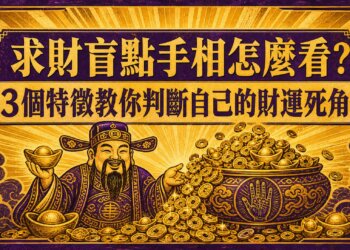 求財盲點手相怎麼看？3個特徵教你判斷自己的財運死角