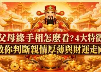 父母緣手相怎麼看？4大特徵教你判斷親情厚薄與財運走向