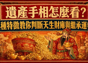 遺產手相怎麼看？4種特徵教你判斷天生財庫與繼承運勢