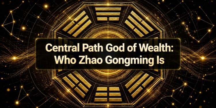Central Path God of Wealth: Who Zhao Gongming Is
