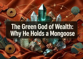 The Green God of Wealth: Why He Holds a Mongoose