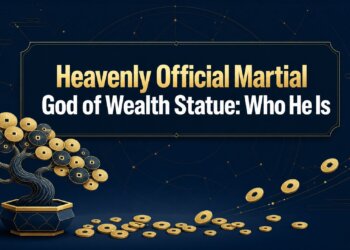 Heavenly Official Martial God of Wealth Statue: Who He Is