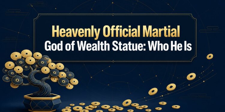 Heavenly Official Martial God of Wealth Statue: Who He Is