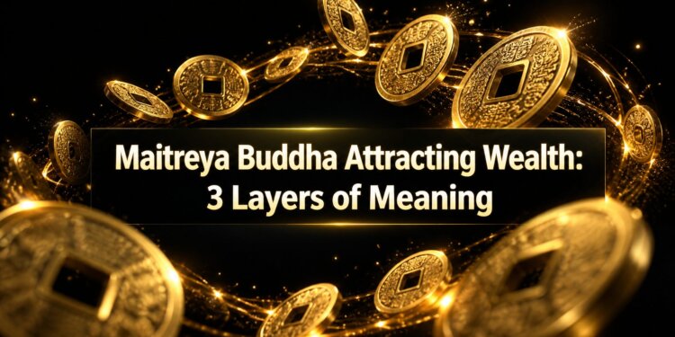 Maitreya Buddha Attracting Wealth: 3 Layers of Meaning