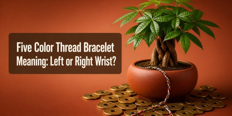 Five Color Thread Bracelet Meaning: Left or Right Wrist?