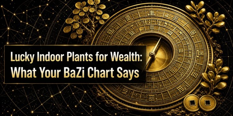 Lucky Indoor Plants for Wealth: What Your BaZi Chart Says